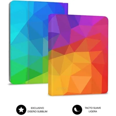 Subblim Keytab Funda Universal con Teclado Triángulos para