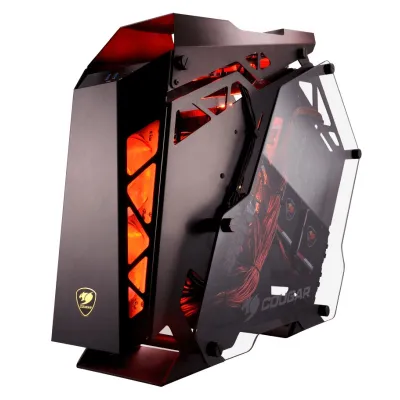 Cougar Conquer Cristal Templado Caja Gaming Aluminio ATX
