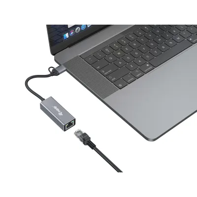 Equip 133495 Adaptador de RED RJ45 Gigabit a USB-C+USB 3.0 Equip 133495 Adaptador de RED RJ45 Gigabit a USB-C+USB 3.0