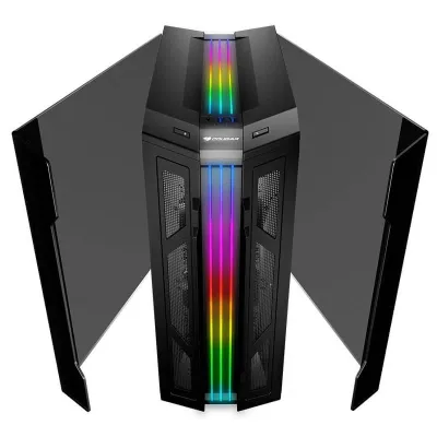 COUGAR Gemini T Pro RGB Caja Gaming ATX Negro, Laterales