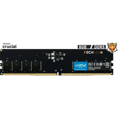 Crucial 8GB DDR5 a 5600MHz CL46 1.1v Crucial 8GB DDR5 a 5600MHz CL46 1.1v
