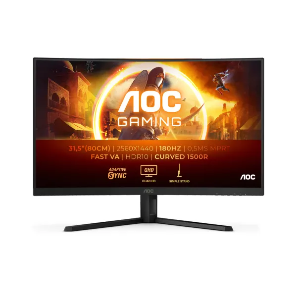 Monitor AOC CQ32G4VE 31.5" LED Fast VA QHD 180Hz Curva