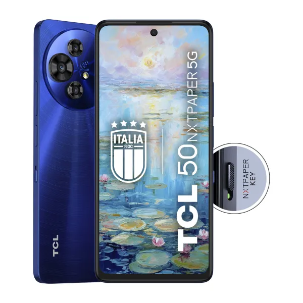TCL 50 NXTPAPER 5G 17,2 cm (6.78") SIM doble Android 14 USB Tipo C 8 GB 256 GB 5010 mAh Azul