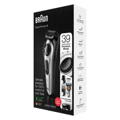Braun All-in-one BT5260 depiladora para la barba Batería 39 2 Braun All-in-one BT5260 depiladora para la barba Batería 39 2