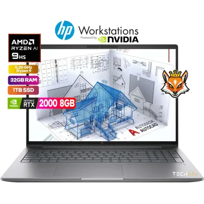 HP ZBook Power 16 G11 A - AMD Ryzen 9-8945HS 32GB 1TB SSD RTX