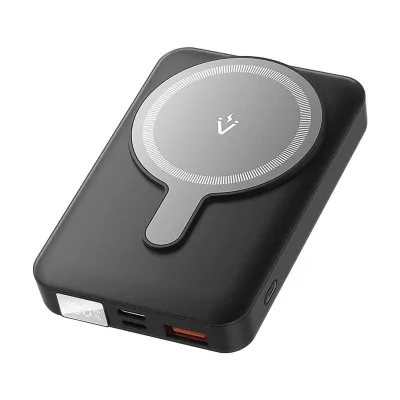 Powerbank 10000mAh Vention FHTB0/ 22.5W/ Wireless/ Negro Powerbank 10000mAh Vention FHTB0/ 22.5W/ Wireless/ Negro