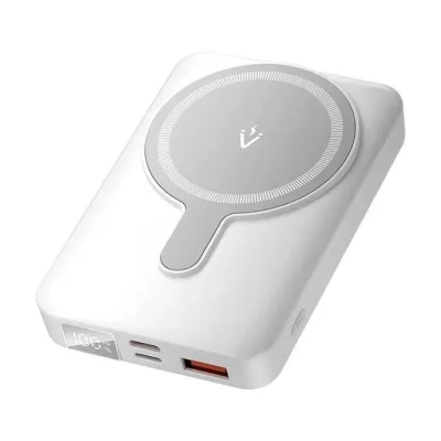 Powerbank 10000mAh Vention FHTW0/ 22.5W/ Wireless/ Blanco Powerbank 10000mAh Vention FHTW0/ 22.5W/ Wireless/ Blanco