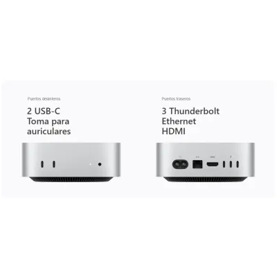 Apple Mac Mini (2024) M4 CPU x10/GPU x10 24GB 512GB SSD