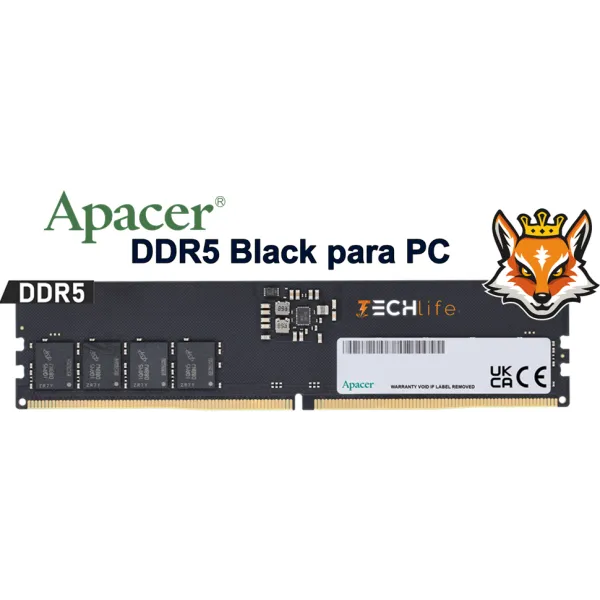Apacer 16GB DDR5 a 5600MHz CL46 1.1v