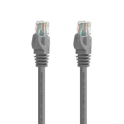 Aisens Cable de Red RJ45 UTP LSZH AWG24 Cat.6A 2m Gris