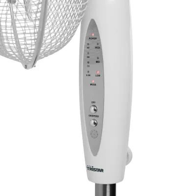 Ventilador de Pie Tristar VE-5898/ 45W/ 3 Aspas 40cm/ 3