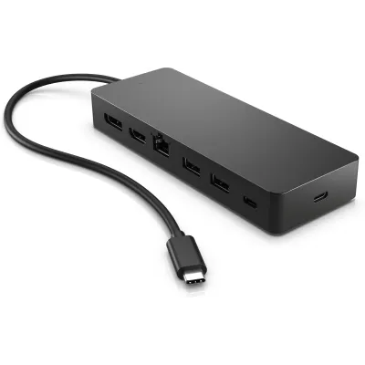 HP Docking USB-C 65W Multipuertos USB 3.0/USB-C/HDMI/DP/RED RJ45 HP Docking USB-C 65W Multipuertos USB 3.0/USB-C/HDMI/DP/RED RJ45