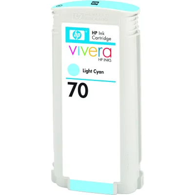 HP Cartucho de tinta 70 cian claro de 130 ml HP Cartucho de tinta 70 cian claro de 130 ml