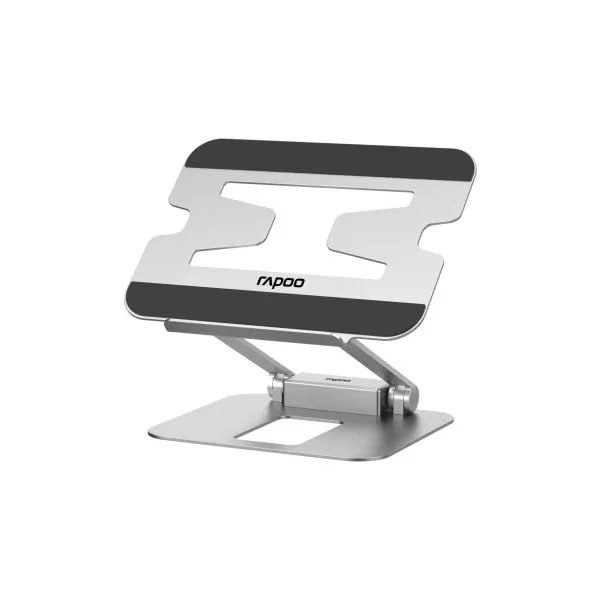 Soporte De Mesa Rapoo Ucs-5001 Para Portatil Con Docking Usb-c 1xhdmi 1 Rj45 Gb 2xusb 3.0 2 Usb-c COlor Plata