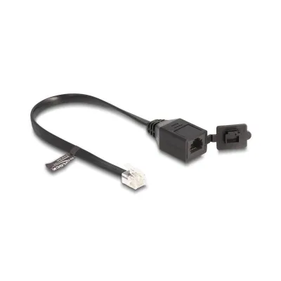 Delock cable rj12 macho a rj12 hembra con tapa