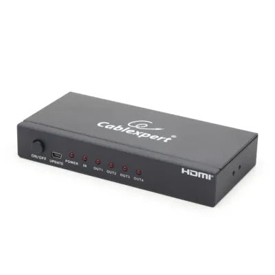Gembird DSP-4PH4-02 Divisor de HDMI 4 Puertos Negro Gembird DSP-4PH4-02 Divisor de HDMI 4 Puertos Negro