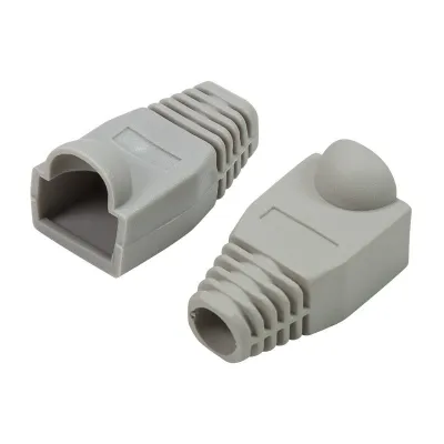 Kit 100 Unidades Capuchon Rj45 Color Gris Kit 100 Unidades Capuchon Rj45 Color Gris