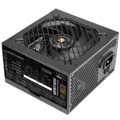 Fuente Alimentación Mars Gaming MPB750SI ATX 750W 80 plus Fuente Alimentación Mars Gaming MPB750SI ATX 750W 80 plus