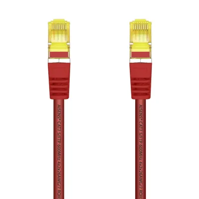 Aisens Cable de Red S/FTP RJ45 Cat.7 25cm Rojo Aisens Cable de Red S/FTP RJ45 Cat.7 25cm Rojo