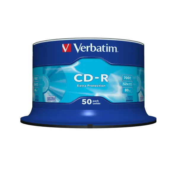Verbatim CD-R 52x 700MB Bobina 50 Unidades