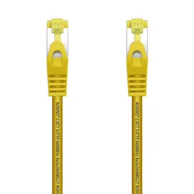 Aisens Cable de Red SFTP RJ45 Cat.7 50cm Amarillo Aisens Cable de Red SFTP RJ45 Cat.7 50cm Amarillo