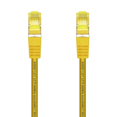 Aisens Cable de Red SFTP RJ45 Cat.7 50cm Amarillo Aisens Cable de Red SFTP RJ45 Cat.7 50cm Amarillo