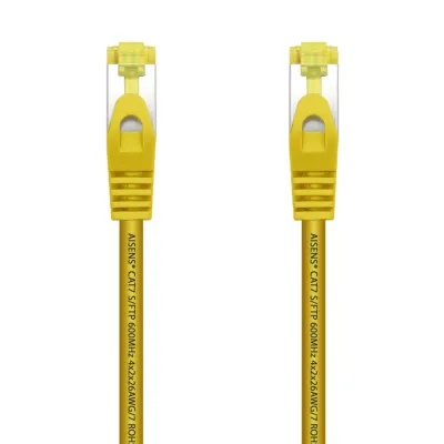 Aisens Cable de Red SFTP RJ45 Cat.7 50cm Amarillo Aisens Cable de Red SFTP RJ45 Cat.7 50cm Amarillo