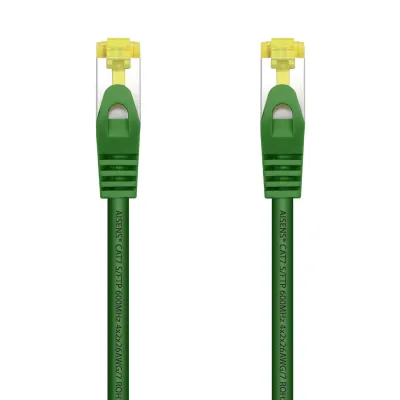 Aisens Cable de Red S/FTP RJ45 Cat.7 25cm Verde Aisens Cable de Red S/FTP RJ45 Cat.7 25cm Verde