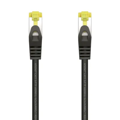 Aisens Cable de Red S/FTP RJ45 Cat.7 25cm Negro Aisens Cable de Red S/FTP RJ45 Cat.7 25cm Negro