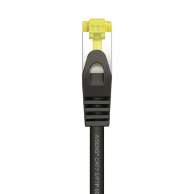 Aisens Cable de Red S/FTP RJ45 Cat.7 25cm Negro Aisens Cable de Red S/FTP RJ45 Cat.7 25cm Negro