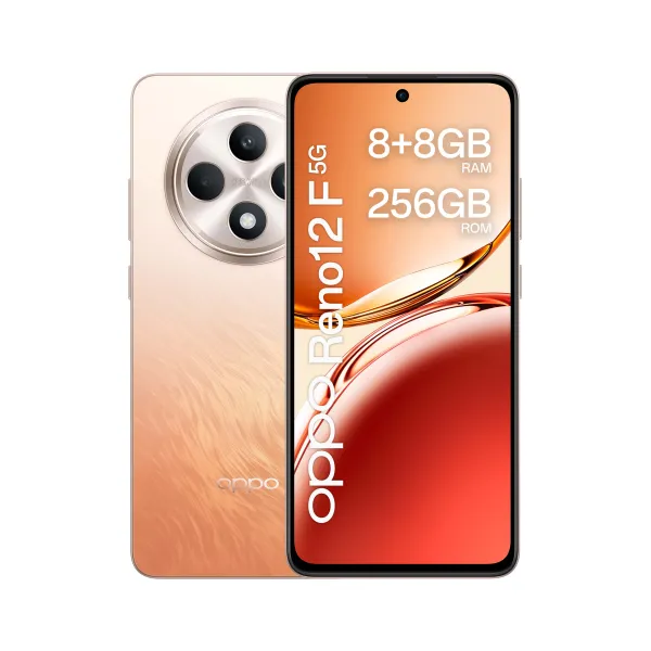 Móvil OPPO Reno12 F 5G 16GB(8GB+8GB)/256GB Naranja Libre