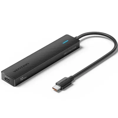 Hub USB Tipo-C 3.2 Vention CHYBB/ 2xUSB Tipo-C 3.2/ 2xUSB 3.2/