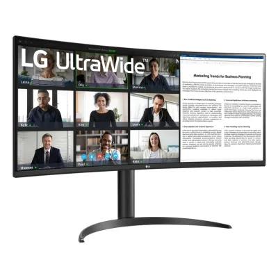 Monitor LG 34WR55QK-B 34" LED VA UltraWide QHD 100Hz Curva USB-C Monitor LG 34WR55QK-B 34" LED VA UltraWide QHD 100Hz Curva USB-C
