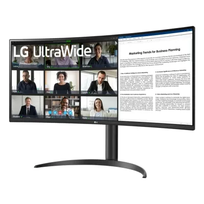 Monitor LG 34WR55QK-B 34" LED VA UltraWide QHD 100Hz Curva USB-C Monitor LG 34WR55QK-B 34" LED VA UltraWide QHD 100Hz Curva USB-C
