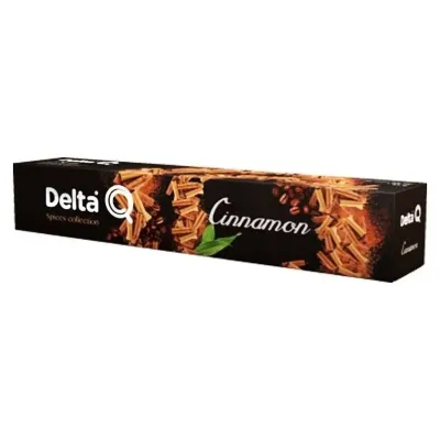 Cápsula Delta Cinnamon para cafeteras Delta/ Caja de 10 Cápsula Delta Cinnamon para cafeteras Delta/ Caja de 10