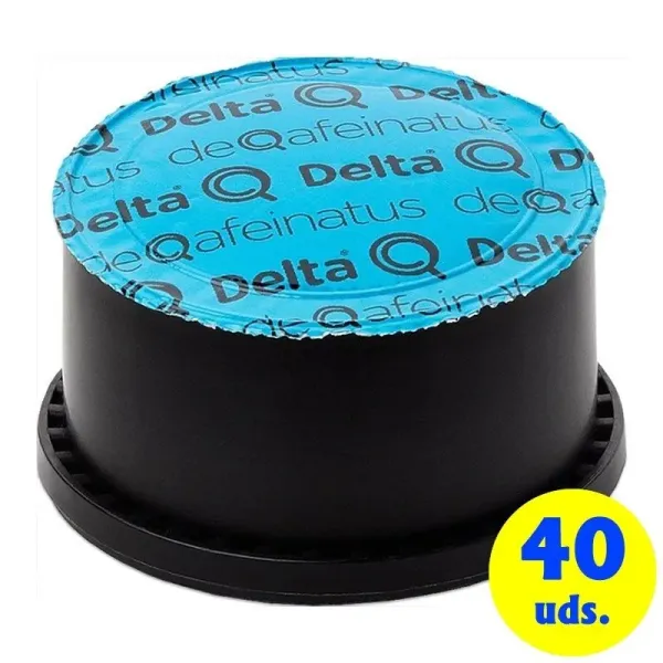 Delta Q deQafeinatus Pack 40 Cápsulas