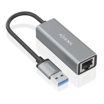 Adaptador USB 3.0 Aisens A106-0897/ USB Macho - RJ45 Hembra/