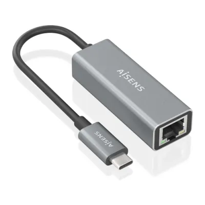 Adaptador USB 3.0 Aisens A109-0898/ USB Tipo-C Macho - RJ45 Adaptador USB 3.0 Aisens A109-0898/ USB Tipo-C Macho - RJ45