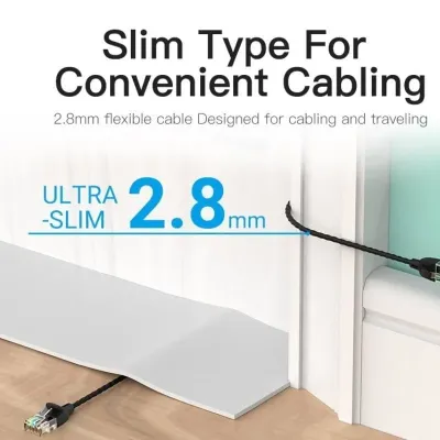 Cable de Red RJ45 UTP Vention IBIBG Cat.6A/ 1.5m/ Negro Cable de Red RJ45 UTP Vention IBIBG Cat.6A/ 1.5m/ Negro