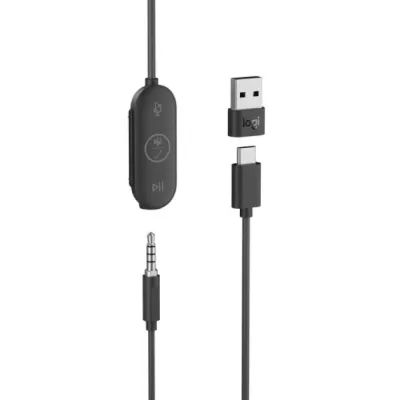 Logitech Zone Wired Earbuds Auriculares USB-C Optimizado MS