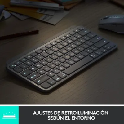 Teclado Logitech Mx Keys Mini Para Mac Wireless Color Gris Teclado Logitech Mx Keys Mini Para Mac Wireless Color Gris