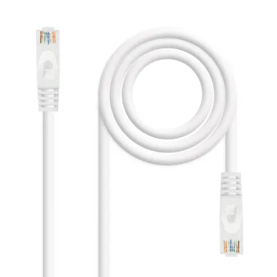 Nanocable Cable de Red RJ45 LSZH Cat.6A UTP AWG24 0.5m Blanco Nanocable Cable de Red RJ45 LSZH Cat.6A UTP AWG24 0.5m Blanco