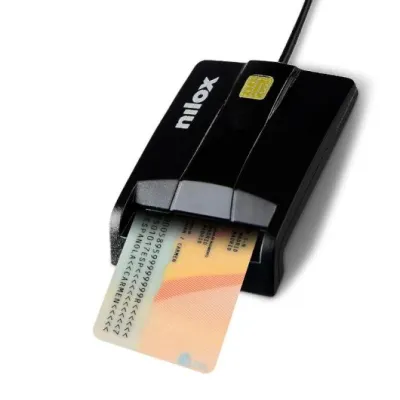 Nilox Lector DNIe USB 2.0 Negro