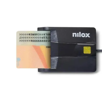 Nilox Lector DNIe USB 2.0 Negro