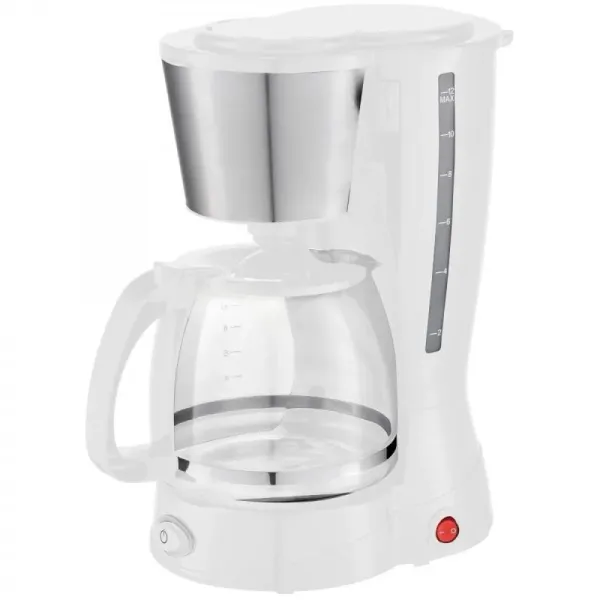 Grunkel CAF-BAROMA Cafetera de Goteo 1.5L 800W Blanca