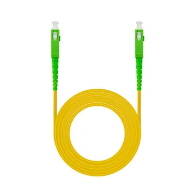 Nanocable Cable de Fibra Óptica SC/APC Monomodo G657A2 5m Nanocable Cable de Fibra Óptica SC/APC Monomodo G657A2 5m