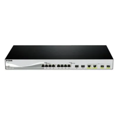 Switch Gestionable L2 D-link Dxs-1210-12sc 10p Sfp+ (10g) + 2p Switch Gestionable L2 D-link Dxs-1210-12sc 10p Sfp+ (10g) + 2p
