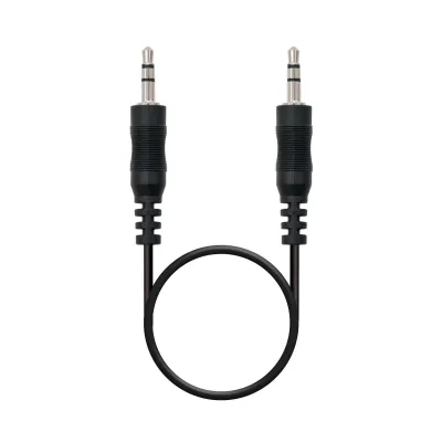 Nanocable Cable Jack 3.5mm Macho/Macho 10m Negro Nanocable Cable Jack 3.5mm Macho/Macho 10m Negro