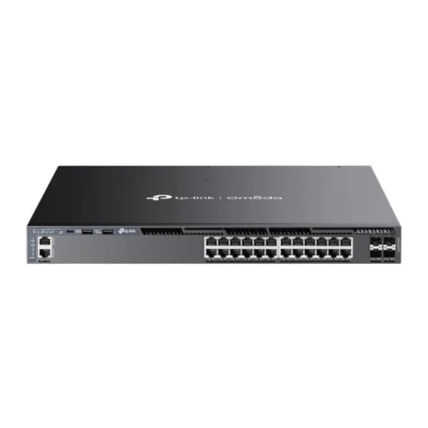 TP-Link Omada SG6428XHP Switch Gestionado L3 Gigabit 10G 24 Puertos + 4 SFP+ PoE