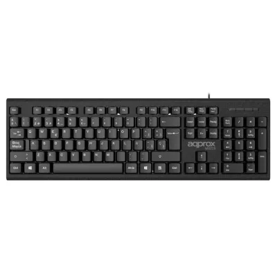 Teclado Universal Mx225 Negro Approx